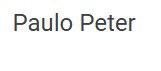 Paulo Peter
